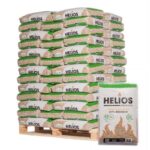 HELIOS wood pellets – Pallet of 65 bags of 15 kg each