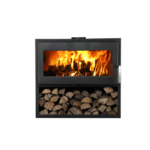 Poêle à bois noir Larry Bucher 8,5 kW - SUPRA - Image 3