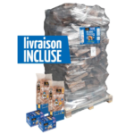 2 packs of firewood for wood stoves 2000 dm³ 30 cm logs - WOODSTOCK - Image 2