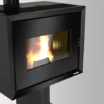Modo Stand BiFlux Black sealed pellet stove with built-in Wi-Fi - Image 5