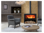 Chopin wood stove, 8.9 kW, with 80 cm logs - Image 2