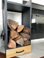 Wood rack, tools, and drawer – The complete kit - Image 5