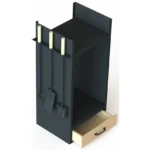 Wood rack, tools, and drawer – The complete kit - Image 6