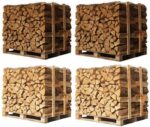 4 pallets of firewood – 40 cm logs (2 white oak + 2 beech/hornbeam)