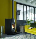 Ovatio vertical wood stove, 3–7.5 kW, 32 cm logs