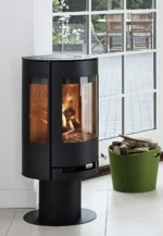 6 kW freestanding wood stove 40 cm logs - ADURO