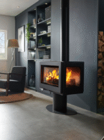 Panadero Mistral Trivision 7.2 kW wood stove